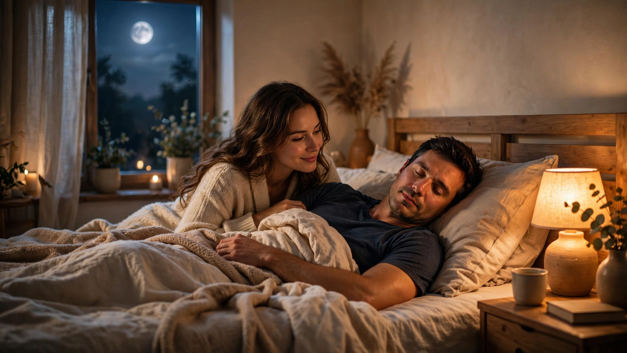 125+ Good Night Wishes for Husband Romantic Images 2026